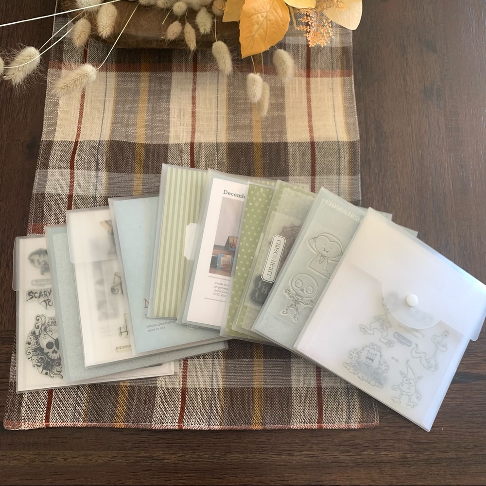 CTMH MY ACRYLICS STAMP SETS LOT OF 10